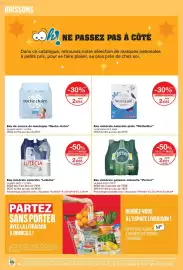 Catalogue Monop' page 26: Wattwiller Eau minérale naturelle plate €2,63, Roche claire Eau de source de montagne €2,93