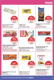 Catalogue Monop' page 29: BN Biscuits pépites et nappage chocolat au lait €1,58, Bonne Maman La Madeleine €3,14