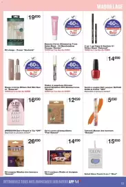 Catalogue Monop' page 53: Namaki Hair Mascara Cheveux €5,90, M'Kajal & Eyeliner €8,33