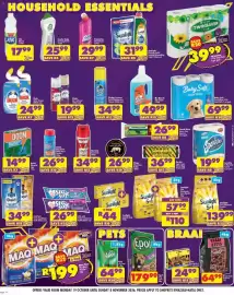 Shoprite catalogue Page 10: Baby Soft Fresh White Toilet Rolls €69,99, Sunlight 5in1 Handwash Powder €139,99