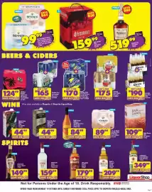 Shoprite catalogue Page 11: Flying Fish Pressed Lemon €170,00, Bernini Sparkling Spritzer €99,99