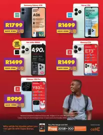 Shoprite catalogue Page 2: Honor X5c €1.699,00, Hisense E73 €1.499,00