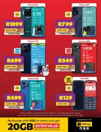 Shoprite catalogue Page 4: Hisense U608 €549,00, Hisense U54 €799,00