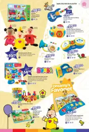 Dreamland folder | Speelgoed Pagina 11: Bumba Hoor je wie er voorbij komt? €14,99, Bumba houten inlegpuzzel met geluid €19,99