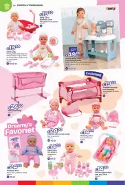 Dreamland folder | Speelgoed Pagina 120: Zieke baby €19,99, Baby Carol plasbaby €19,99