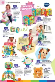 Dreamland folder | Speelgoed Pagina 16: Hobbel & Speel Eenhoorn €49,99, Mijn interactieve Knuffelbeer €24,99