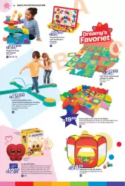 Dreamland folder | Speelgoed Pagina 28: Foamtegels met rand en 40 ballen €19,99, Ballentent met 100 ballen €24,99