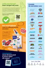 Dreamland folder | Speelgoed Pagina 3: Veilig speelgoed? Daar zorgen wij voor. Je wilt natuurlijk maar één ding: zorgeloos