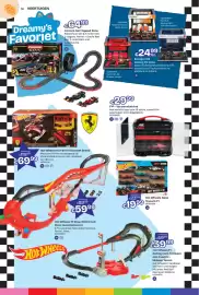 Dreamland folder | Speelgoed Pagina 52: Hot Wheels Race 10-pack F1 €19,99, F1® - Verzamelvitrine €29,99