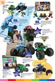 Dreamland folder | Speelgoed Pagina 54: Monster Jam 1:24 RC Marvel Hulk €19,99, RC Spray Shark car €24,99