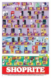Shoprite catalogue Page 4: PRIVE Gold Series Eau De Toilette €69,99, Bic 3 Disposable Razors for Ladies/Men €59,99