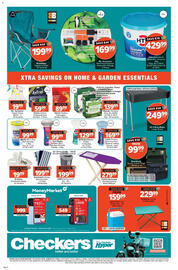 Checkers catalogue Page 14: BushBaby Tavola Folding Table €229,99, LK's/BushBaby Large Braai €249,99