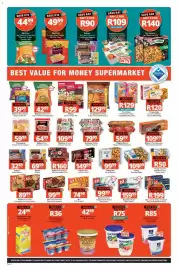 Checkers catalogue Page 4: McCain Skinny Fries €49,99, Danone NutriDay Smooth Yoghurt €36,00