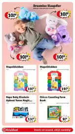 Kruidvat folder | Speelgoed Pagina 11: Chicco Counting Farm Boek €9,99, Hape Baby Einstein Upbeat Tunes Magic €13,99
