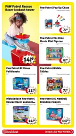 Kruidvat folder | Speelgoed Pagina 13: Paw Patrol The Dino Movie Mini Figurien €6,99, Paw Patrol Walkie Talkies €7,99
