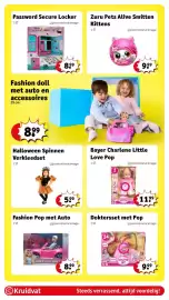 Kruidvat folder | Speelgoed Pagina 16: Doktersset met Pop €9,99, Bayer Charlene little love pop €11,99