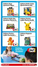 Kruidvat folder | Speelgoed Pagina 17: Pokemon battle disc showdown pikachu &... €24,99, Pokémon Rayquaza Figuur €21,99