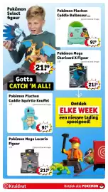 Kruidvat folder | Speelgoed Pagina 18: Pokemon mega charizard x figuur €21,99, Pokemon mega lucario figuur €21,99