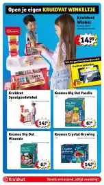 Kruidvat folder | Speelgoed Pagina 21: Crystal growing €14,99, Dig Out Minerals €6,99