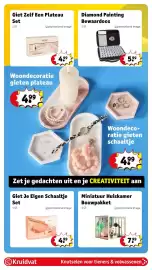 Kruidvat folder | Speelgoed Pagina 26: Miniatuur Huiskamer Bouwpakket €7,99, Giet Je Eigen Schaaltje Set €4,99