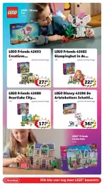 Kruidvat folder | Speelgoed Pagina 28: Lego friends glampinghut €22,99, Lego friends 42693 creatieve... €27,99