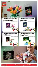 Kruidvat folder | Speelgoed Pagina 30: Lego botanicals 11508 madeliefjes €12,99, Lego botanicals 10343 mini orchidee €27,99