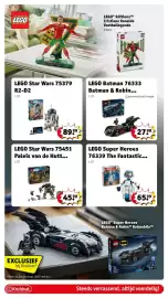 Kruidvat folder | Speelgoed Pagina 35: Lego batman 76333 batman & robin €27,99, Lego star wars paleis van de hutt €45,99