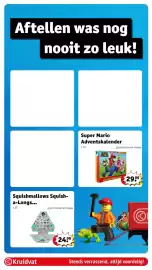 Kruidvat folder | Speelgoed Pagina 4: Squishmallows Squish-a-Longs... €24,99, Super Mario Adventskalender €29,99
