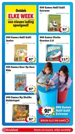 Kruidvat folder | Speelgoed Pagina 40: Vlotte geesten 2.0 €11,99, Halli galli junior €9,99