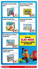 Kruidvat folder | Speelgoed Pagina 42: Ravensburger Bluey Colorino €12,99, Ravensburger Colorino Peppa Pig €12,99