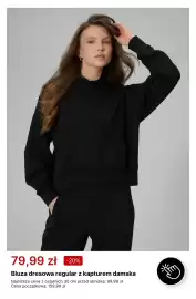 4F gazetka tydzień 43 Strona 8: Bluza dresowa regular z kapturem damska 4F €79,99