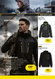 Toolstation folder Pagina 3: PORTWEST Outer layer Alternatieve opties PORTWEST DX4 winterjas Nr. 23296 DX4 softshell jack