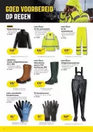 Toolstation folder Pagina 6: GOED VOORBEREID OP REGEN Producten met een zijn alleen verkrijgbaar online DEWALT Waterdichte