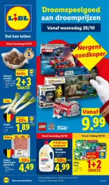 Lidl folder week 44 Pagina 1: Preiwit €1,89, Varken & kalf bereid gehakt XXL €4,49