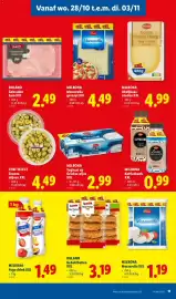 Lidl folder week 44 Pagina 11: Milbona koffiedrank xxl €0,99, Chef select groene olijven xxl €4,49