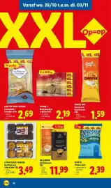 Lidl folder week 44 Pagina 12: Muffins met chocolade XXL €3,49, Bellarom koffiebonen xxl €11,99