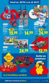 Lidl folder week 44 Pagina 19: DC Batman-racer €12,99, Carrera Racebaan €24,99