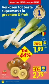 Lidl folder week 44 Pagina 2: Kiwi gold €2,75, Preiwit €1,89