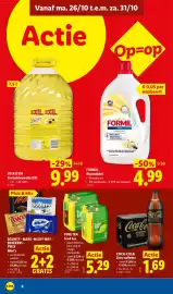 Lidl folder week 44 Pagina 8: Fuze tea Iced tea €5,29, Coca-Cola Zero caffeine €1,69