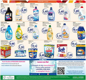Volantino Acqua & Sapone Pagina 20: Eloderma Detersivo Lavatrice Igienizzante €1,89, General Fustone €8,49