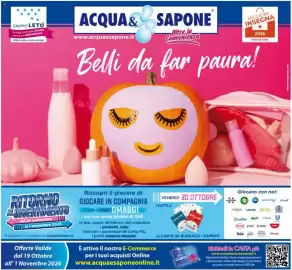 Volantino Acqua & Sapone Pagina 1: GRUPPO LETO Da oggi ancora più GRANDI, ancora più CONVENIENTI! Offerte valide in tutta la