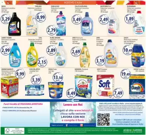 Volantino Acqua & Sapone Pagina 20: Eloderma Detersivo Lavatrice Igienizzante €1,89, General Fustone €8,49