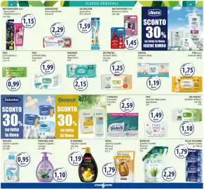 Volantino Acqua & Sapone Pagina 9: Fresh&Clean Sapone Liquido Gel Frutta €1,10, Tenderly Fazzoletti Comfort €2,59
