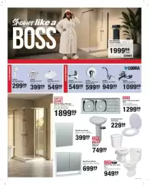 Build It catalogue Page 4: Wall Mirror Cabinet €699,99, Drop In Double End Bowl Sink €1.299,99