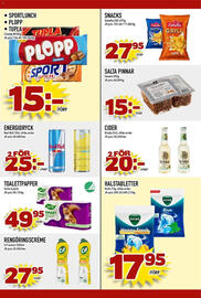 Matdax reklamblad vecka 43 Sida 24: Serla toalettpapper €49,95, Cloetta plopp sportlunch tupla €15,00
