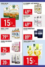 Matdax reklamblad vecka 43 Sida 16: Biosalma granola red berries €25,00, Torkad melon €15,00
