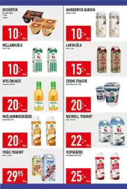 Matdax reklamblad vecka 43 Sida 7: Arla naturell yoghurt €22,00, Danette desserter €10,00