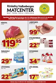 Rinkeby Matcenter reklamblad vecka 43 Sida 1