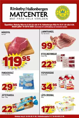 Rinkeby Matcenter reklamblad (giltig till och med 25-10)