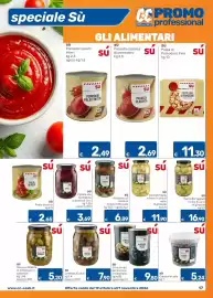 Volantino ARCA C+C cash and carry Pagina 17: Sù pomodori pelati interi €2,49, Sù cocktail di olive €7,90